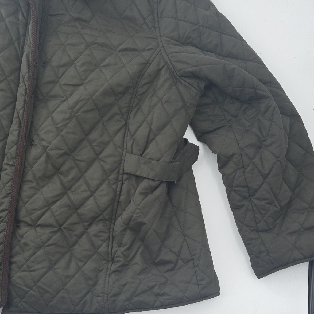White Stag Dark Olive Jacket with Brown Corduroy Accents - Picture 13 of 16